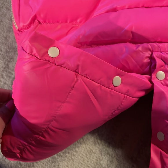 7 AM Enfant Doudoune Baby Bunting Pink Snow Suit - Picture 10 of 11